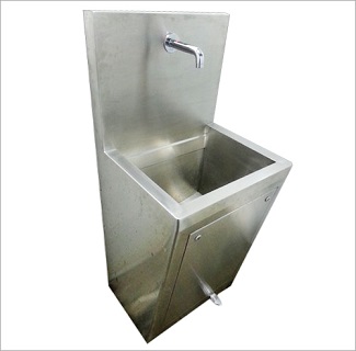 Hospital Scrub Sink Single Bay